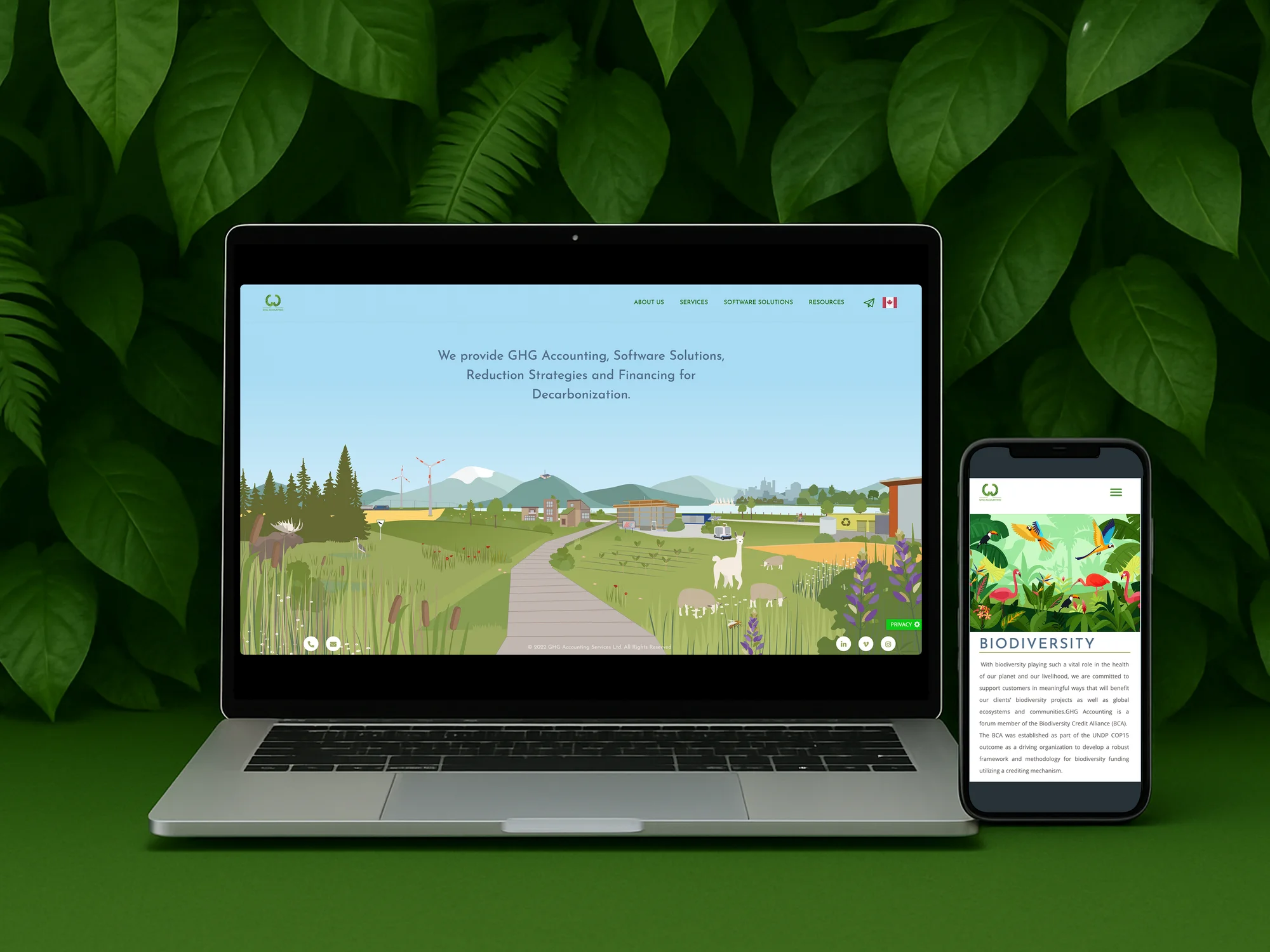 GHG Accounting Website